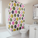 Search for pink and navy shower curtains Boho