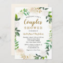 Search for watercolor couples shower invitations Floral