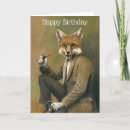 Search for anthropomorphic animals cards Fox