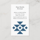 Search for aztec business cards Bohemian