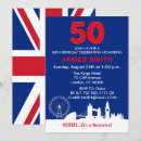 Search for union jack birthday invitations Uk flag
