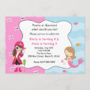 Search for mermaid girl birthday invitations Pirate