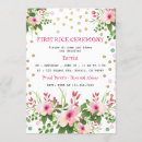 Search for baby rice ceremony invitations Floral