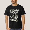 Recherche de poetry tshirts Poète