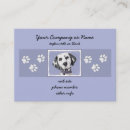 Recherche de chien dalmatien cartes visite Dog