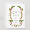 Search for pink hibiscus invitations Watercolor