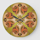 Search for stained glass window clocks Pattern