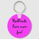 Search for redhead keychains Hair