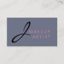 Search for background business cards Makeup artist
