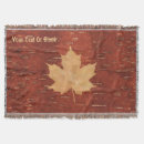 Search for maple leaf blankets Souvenir