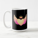 Search for pink wings mugs Angel