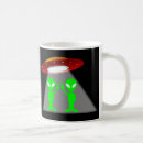 Search for and saucer mugs Aliens