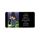 Search for purple tree return address labels Retro