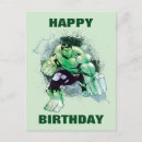 Search for avenger postcards Hulk