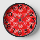 Recherche de saint valentin horloges Coeur