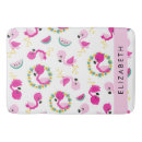 Search for flamingo bath mats Tropical pattern