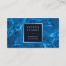 Search for metallic blue business cards Abstract
