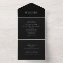 Search for b one invitations Black and white