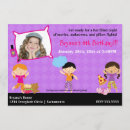 Search for girls slumber party invitations Popcorn