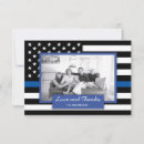 Search for police thank you cards Flag