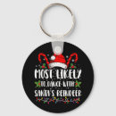 Search for reindeer keychains Party