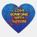 Search for i love someone with autism stickers Support