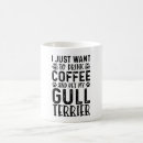 Recherche de mouettes tasses Chien