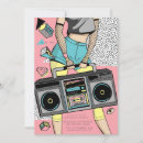 Search for boombox invitations Cassette tape