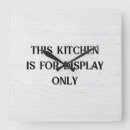 Recherche de humour de cuisine horloges Humoristique