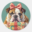 Search for funny bulldog stickers Dog lovers