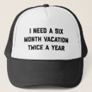 Recherche de six casquettes Drôle