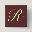 Recherche de monogrammes faits sur commande badges Initiales