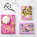 Recherche de fleur géométrique papier cadeau Fleurs