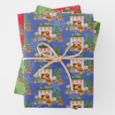 Search for retriever wrapping paper Christmas dogs