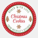 Search for cookies stickers Red and green