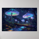 Search for mushroom fantasy art Glowing mushrooms