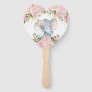 Search for baby shower hand fans Watercolor