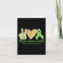 Search for kidney disease ribbon cards Green