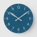 Recherche de bleu simple horloges Basique