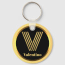 Search for letter v keychains Black