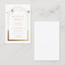 Search for white and gold business cards Consultant