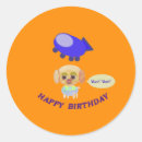 Search for funny happy birthday stickers Whimsical