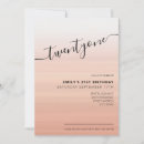 Search for rose gold 21st invitations Modern
