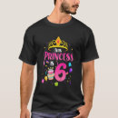 Search for birthday princess tshirts 6th
