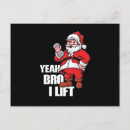 Search for exercise christmas cards Santa claus