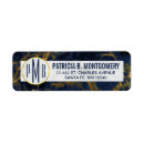 Search for fancy initial return address labels Gold
