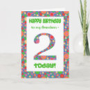 Search for 2nd grandson birthday cards Two years old