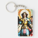 Search for saint michael keychains Catholic