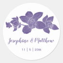 Search for purple orchids stickers Violet