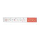 Search for envelope wrap return address labels Holidayz18
